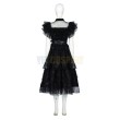 Wednesday The Addams Family iconic dance Cosplay Costumes