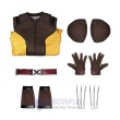 Deadpool 3 Wolverine Brown Cosplay Costume for Halloween