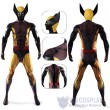 X-Men Wolverine Brown Classic Cosplay Costume Jumpsuit for Adults