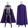 Magneto Cosplay Costumes X-Men 97 Halloween Cloak and JumpSuits with Scarf