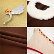 Link Snowquill Set Cosplay Costumes Zelda Tears of the Kingdom Outfit