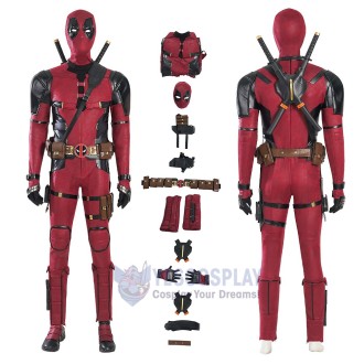 Wade Wilson Deadpool & Wolverine Deadpool 3 Cosplay Costume