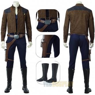 A Star Wars Story 2018 Han Solo Cosplay Costume