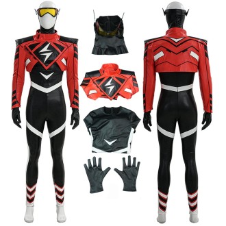 Absolute Barry Allen Cosplay Costume Wally West Suit for Men