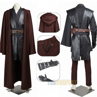 Anakin Skywalker Cosplay Costume Star Wars Classic Cosplay Suit