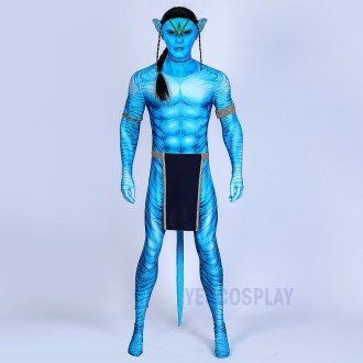 Jake Sully Blue Cosplay Suits Avatar 2 Cosplay Costumes