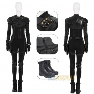 Black Widow 2021 Cosplay Costumes Yelena Belova Black Suit