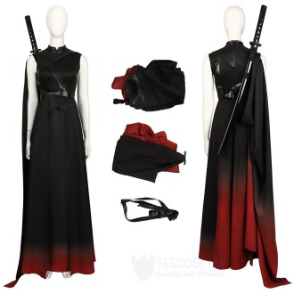 3 Body Problem Cosplay Costume 3 Body Problem Black Dress