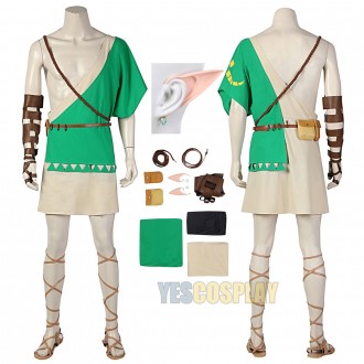 Breath of the Wild 2 Link Costume The Legend of Zelda Link Cosplay Suit