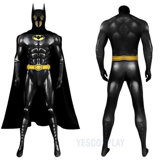 2023 BT Bruce Wayne Cosplay Costumes Michael Keaton Cosplay Jumpsuits