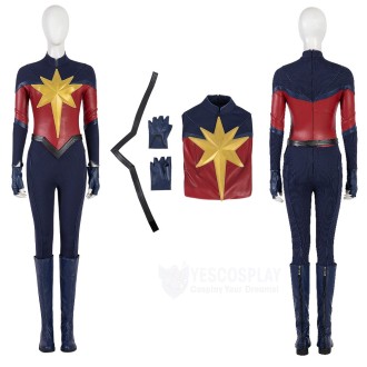 Captain Cosplay Costumes Carol Danvers Suit