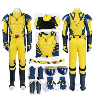 Wolverine Leather Cosplay Costumes for Kids Classic Superhero Halloween Gift