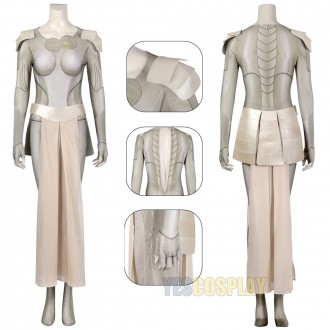 Eternals Thena Cosplay Costumes Thena Dress Suit