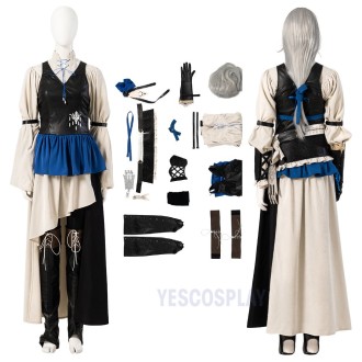 Game Final Fantasy Jill Warrick Cosplay Costume