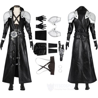FF16 Sephiroth Cosplay Costume Final Fantasy VII Sephiroth Cosplay Suit
