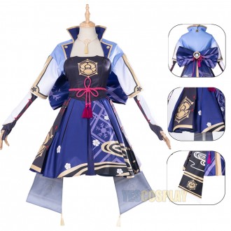 Genshin Impact Ayaka Cosplay Costume Ayaka Suit For Lady