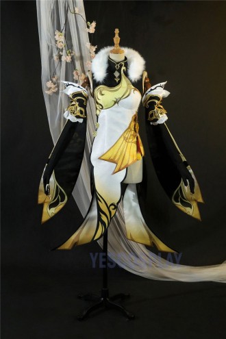 Game Genshin Impact Ningguang 2023 Cosplay Costumes Deluxe Outfit