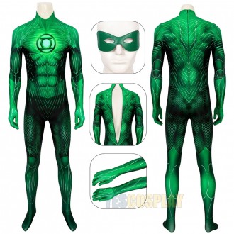 Jordan Green Cosplay Costume Hal Jordan 3D Printed Cosplay Suit
