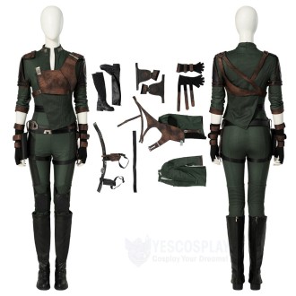 Guardians Of The Galaxy 3 Gamora Cosplay Costume