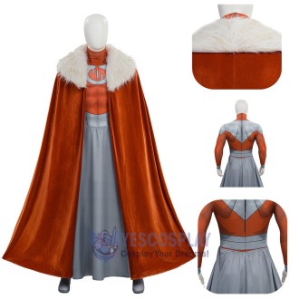 Invincible Season 4 Thragg Cosplay Costume with Cloak and Fur Collar
