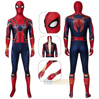 Iron Spiderman Cosplay Costume Avengers Endgame Spider-man Cosplay Suit