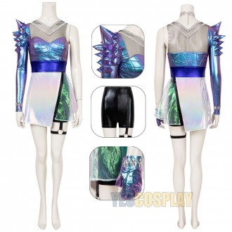 KDA All Out Ahri Costumes LOL KDA Cosplay Suit