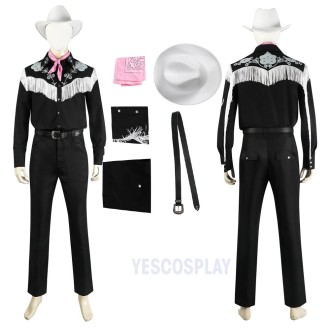 Barbie Ken 2023 Movie Black Cosplay Costumes For Halloween
