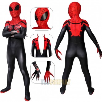 Kids Superior Spider-man Costume Spider-man Spandex Cosplay Suit