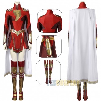 Lady Billy Batson Cosplay Costumes Billy Batson 2 Fury of the Gods Suit
