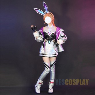 LOL Battle Bunny Miss Fortune Cosplay Costume