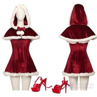 2003 Movie Love Actually Cosplay Costume Love Actually Christmas Dress