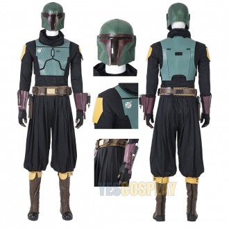 Mandalorian Boba Fett Cosplay Costume Star Wars Cosplay Suit