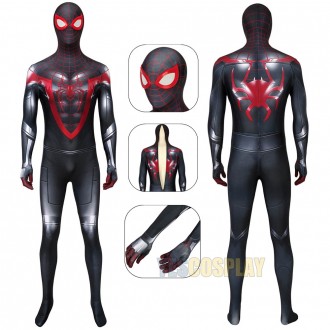 Miles Morales Jumpsuit Spider-man Miles Morales PS5 Cosplay Suit
