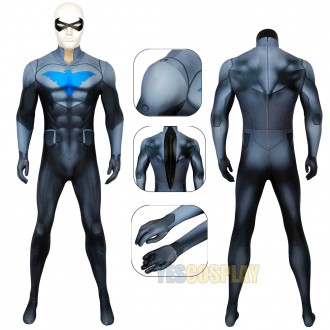 Dick Grayson Cosplay Costumes The Dick Grayson 3D Printed Suit