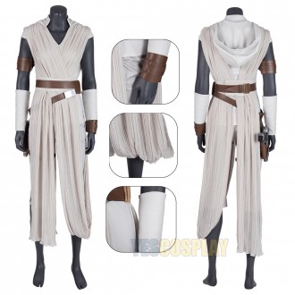 Rey Cosplay Costume Star Wars The Rise Of Skywalker Rey Suit