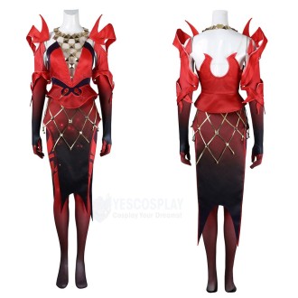 Scarlet Witch Emporium Matron Cosplay Costumes Rivals Halloween Look
