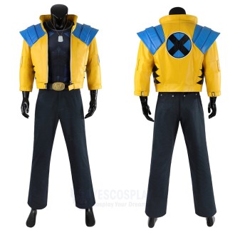 Wolverine Yellow Cosplay Costumes Rivals Men's Classic Superhero Suits