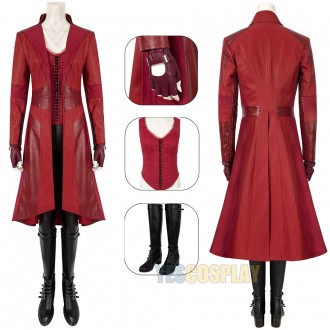 Scarlet Witch Cosplay Costume Avengers Avengers Endgame Wanda Suit