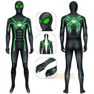 Spider-man Big Time Suit Spiderman Stealth Suit PS4 Costume