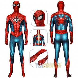 Spider-man Cosplay Suit Spider-Armor Printed Cosplay Costume