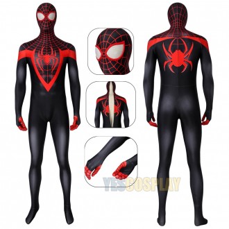 Spider-man Miles Morales Suit Spider-man PS5 Cosplay Costume