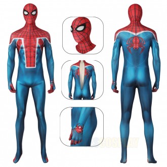 Adults Spider-UK William Braddock Costume Spiderman Jumpsuit