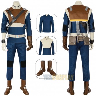 Star Wars Cal Cosplay Costume Jedi Fallen Order Cal Cosplay Suit