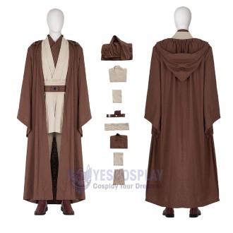 Ewan McGregor Obi-Wan Kenobi Star Wars Episode III Cosplay Costume