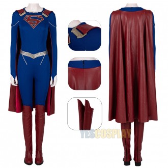 Super Girls Cosplay Costumes Season 5 Kara Zor-El Suit