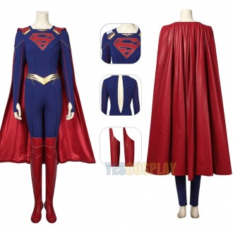 Super Girls Kara Zor-El Costume Super Girls S5 Cosplay Suits