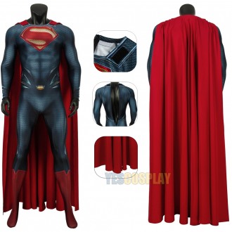 SuperHero Man of Steel Costumes Clark Kent Cosplay Suits
