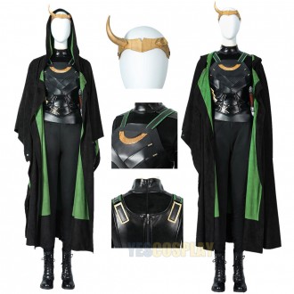 Sylvie Loki Cosplay Costume Variant of Loki Cosplay Suit