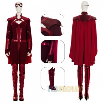 The Boys S3 Crimson Countess Cosplay Costumes Crimson Countess Suit