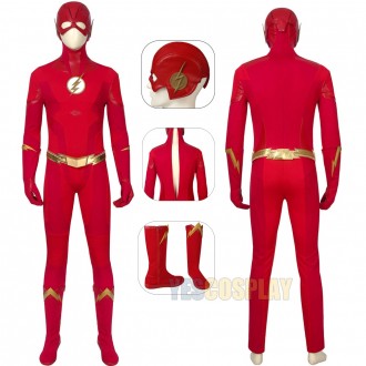TF Cosplay Costumes Barry Allen Classic Red Suit